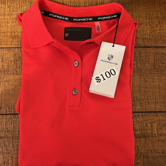 NWT Porsche Driver’s Selection Women’s Classic Polo Shirt - Picture 3 of 10
